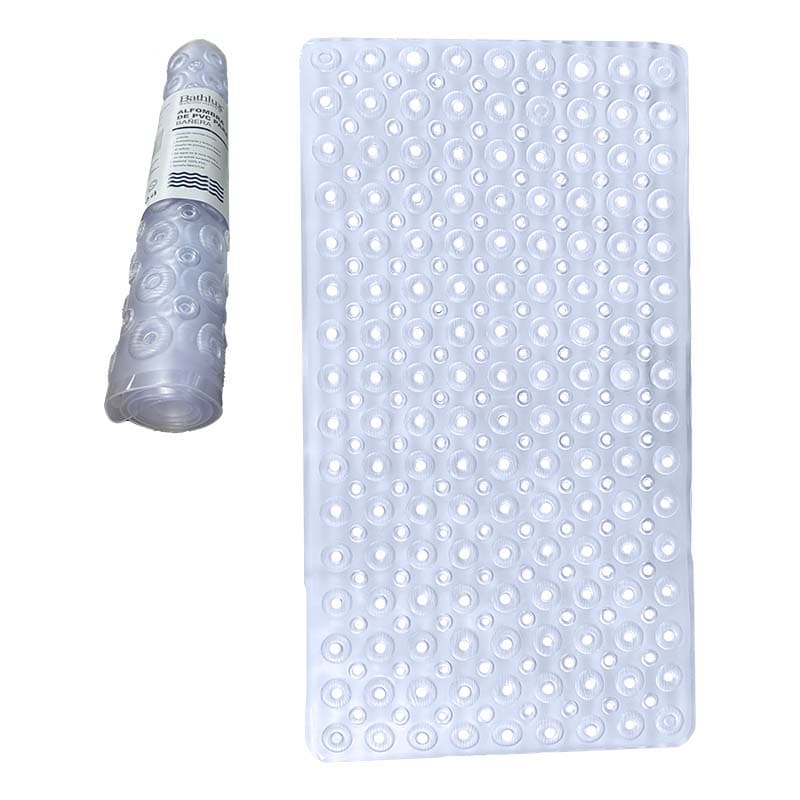 HO ALFOMBRA ANTIDESLIZANTE P/DUCHA TRANSPARENTE PLAST - 1