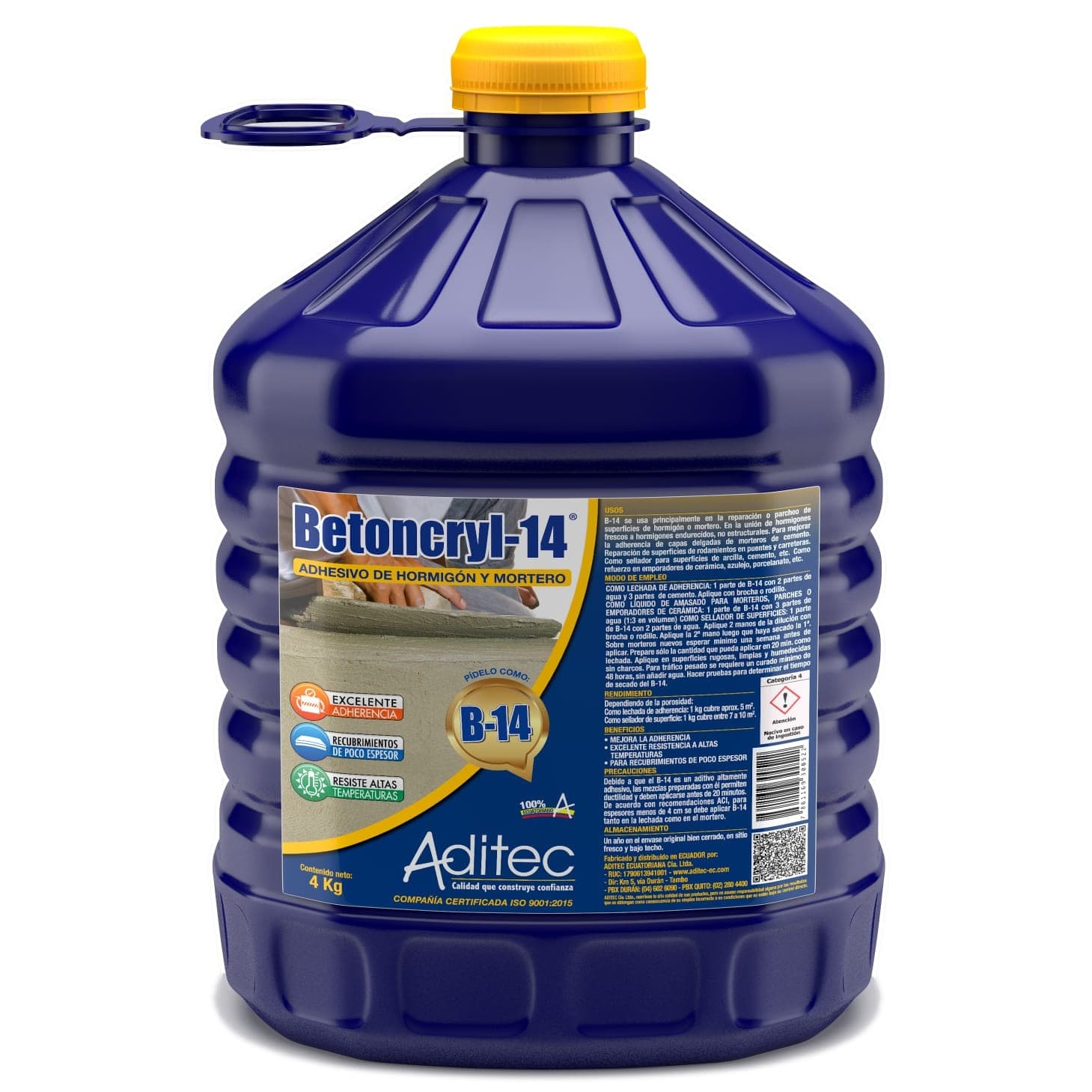 ADITEC BETONCRYL-14 4KG (4UxCJ) - 1