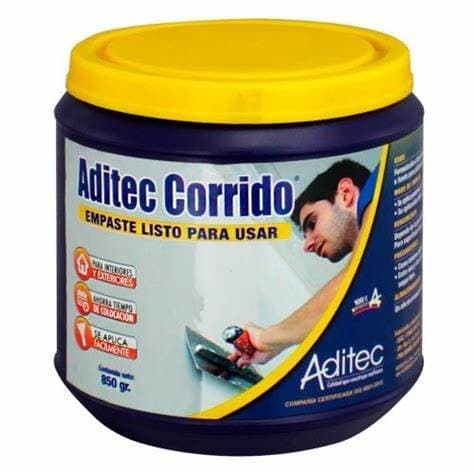 ADITEC CORRIDO EMPASTE 0.85KG (6UxCJ) - 1