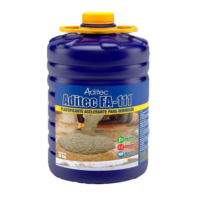 ADITEC FA-111 ACELERANTE P/HORMIGON 10KG - 1