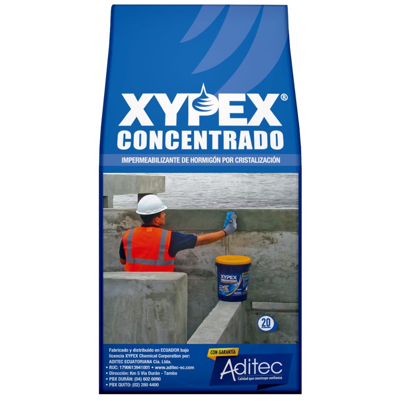 5% ADITEC XYPEX CONCENTRADO GRIS 20KG - 1