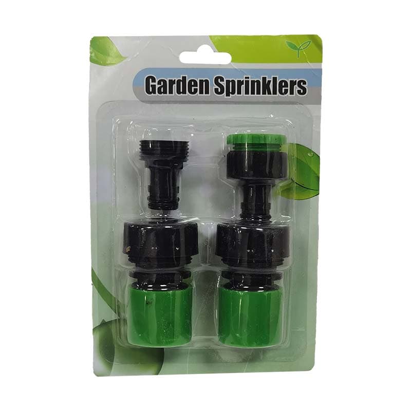 IMP JGO X 4 PZS ACOPLES PARA MANGUERA DE JARDI - 1