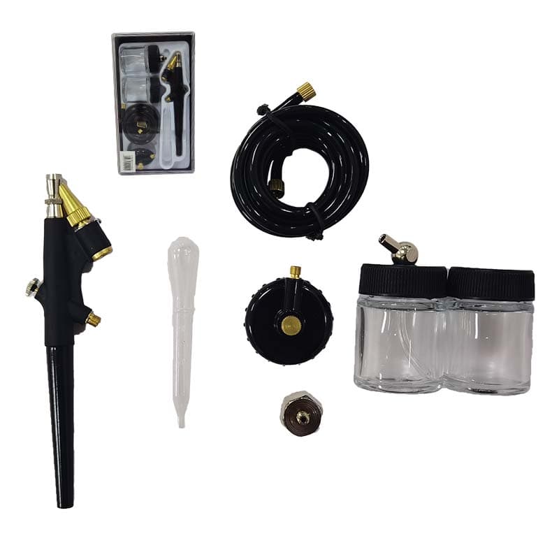 IMP JGO 3 PZS AEROGRAFO + 2 BOTELLAS - 1