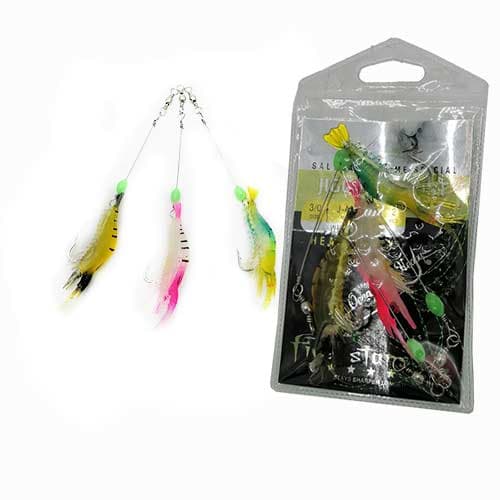 IMP ANZUELOS SILICON P/PESCA FDAX3Und HX-01 - 1