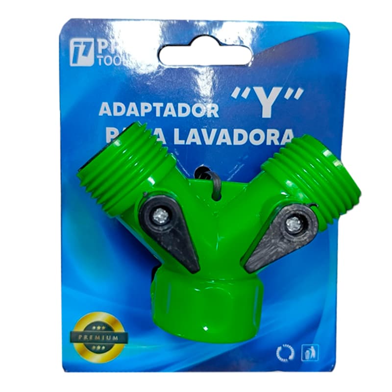 PT ADAPTADOR YEE 3/4 PLASTICA P/LAVADORA PROTO - 1
