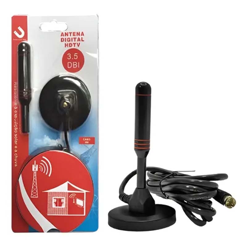 *OF IMP ANTENA DIGITAL 1.5mt P/TV PLAST - 1