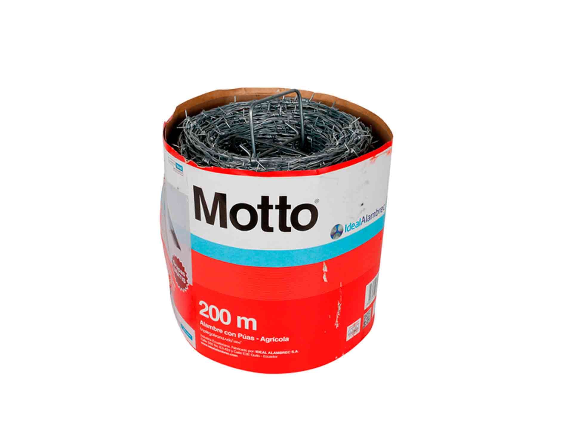 IDEAL PUA MOTTO ROJO 200 MT ALAMBRE - 1