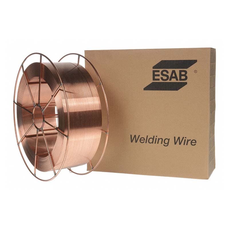ESAB ALAMBRE SOLIDO MIG AWS 0.9mm ER70S-6 (5KG) - 1