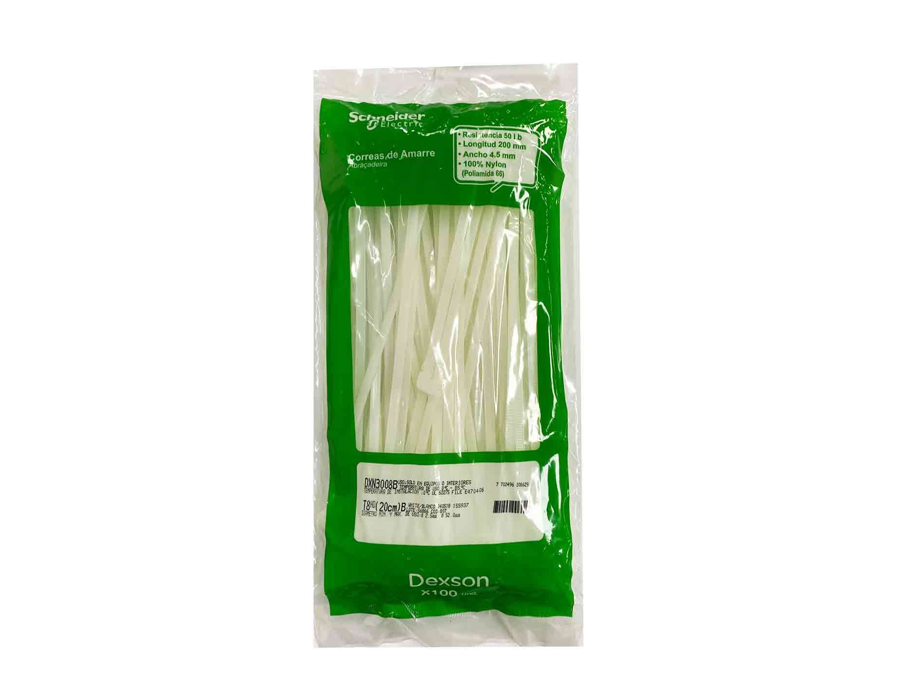 DEXSON AMARRA 200MMX4.6MM BLANCA - 1