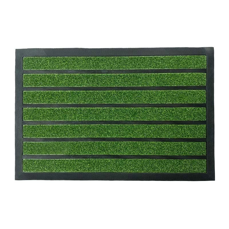 HO ALFOMBRA CAUCHO P/EXTERIOR CESPED LH 40X60CM - 1