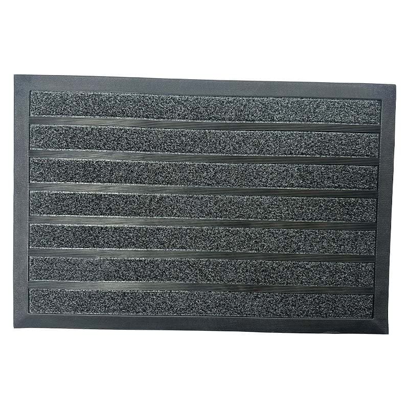 HO ALFOMBRA CAUCHO P/EXTERIOR NEGRO LH 40X60CM - 1