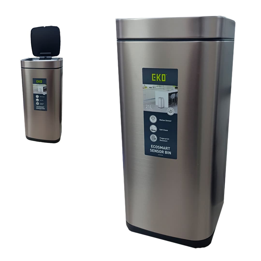 IMP BASURERO EKO ECOSMART 21L C/SENSOR - 1