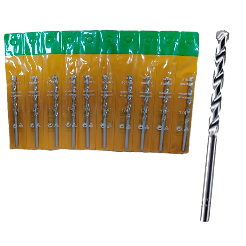 IMP BROCA P/CONCRETO 1/4 CR GERMANY (10U)(2400UxC - 1