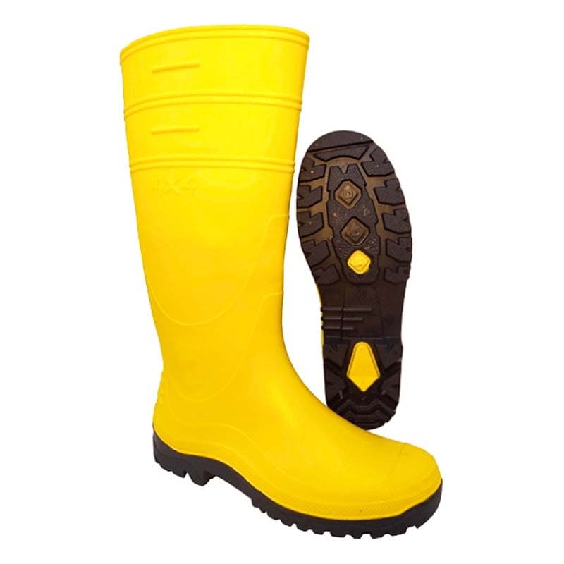 BOTA 4X4 T36 AMARILLA PVC PUNT/ACERO MILBOOTS - 1