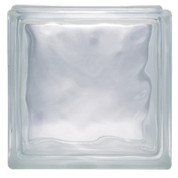 IMP BLOQUE VIDRIO CLOUDY 19X19X8CM (6U) - 1
