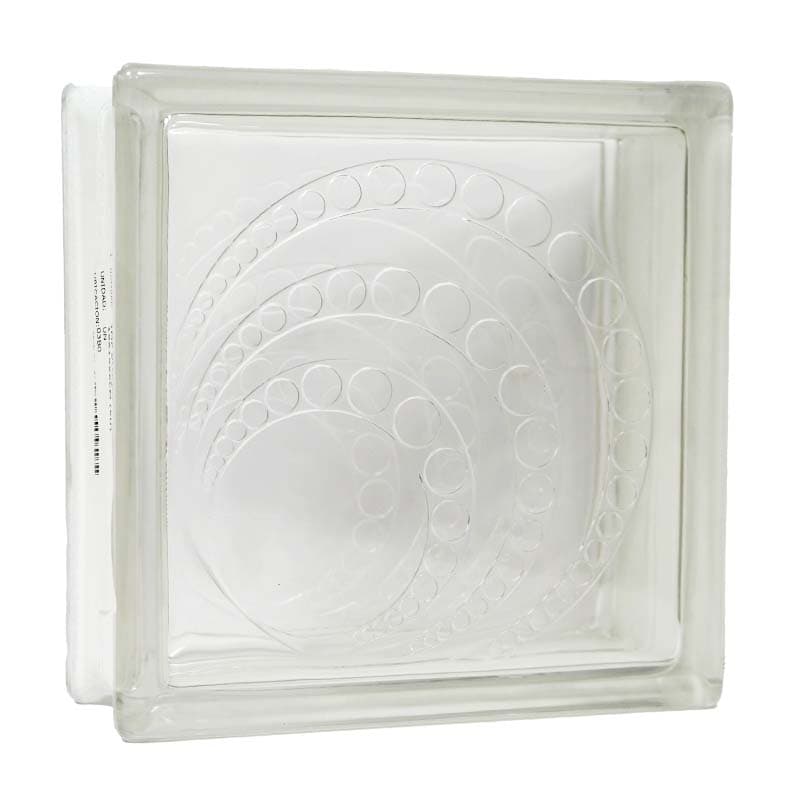 IMP BLOQUE VIDRIO NEW MOON 19X19X8CM (6U) - 1