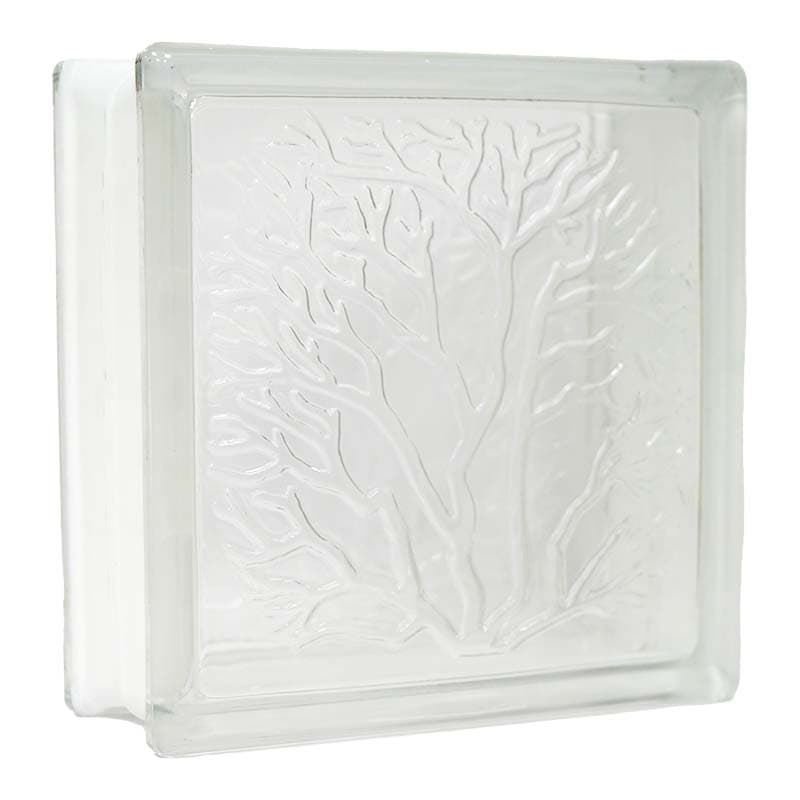 IMP BLOQUE VIDRIO CORAL 19X19X8CM (6U) - 1
