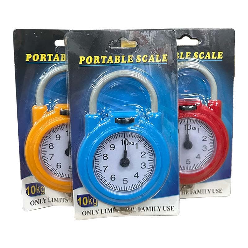 IMP BALANZA 10KG MANUAL PLASTICA RELOJ(240XCJ) - 1