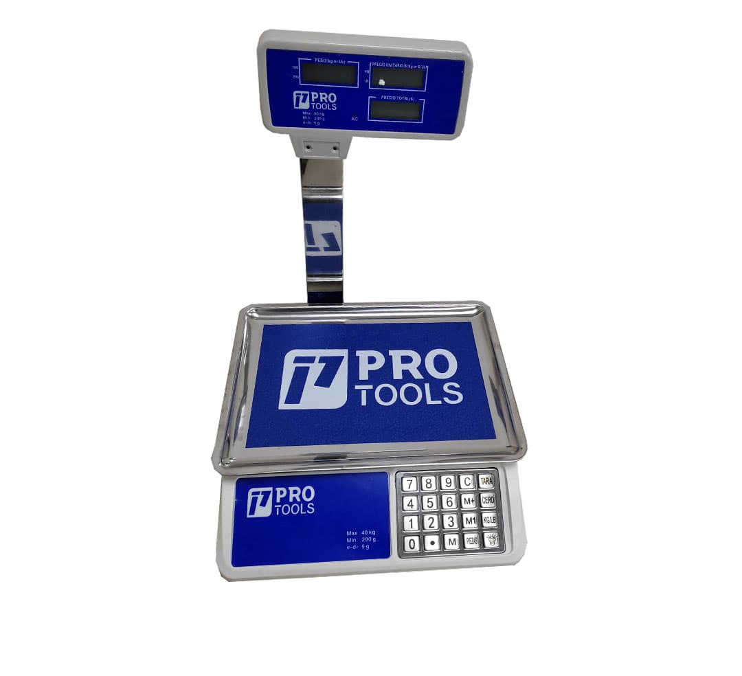 PT BALANZA 40KG DIGIT GRIS LB/KG/Contad C/Braz - 1