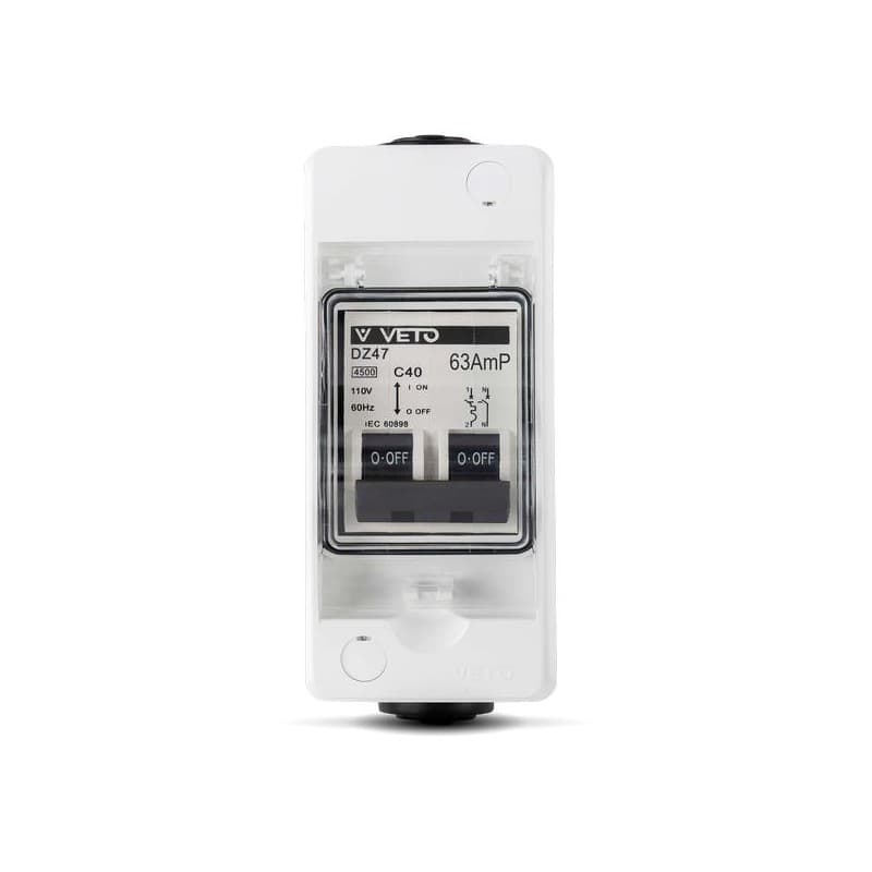 VETO POW63003 SWITCH 63AMP ITALY 1P 110V (50CJA) - 1