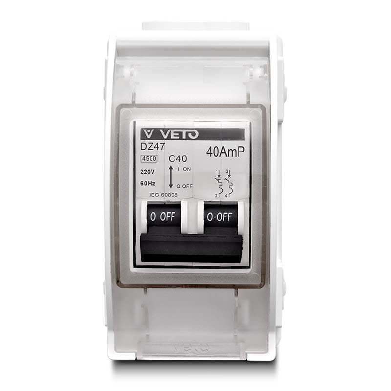 VETO POW40011 SWITCH 40AMP ITALY 2P 220V (50CJ - 1