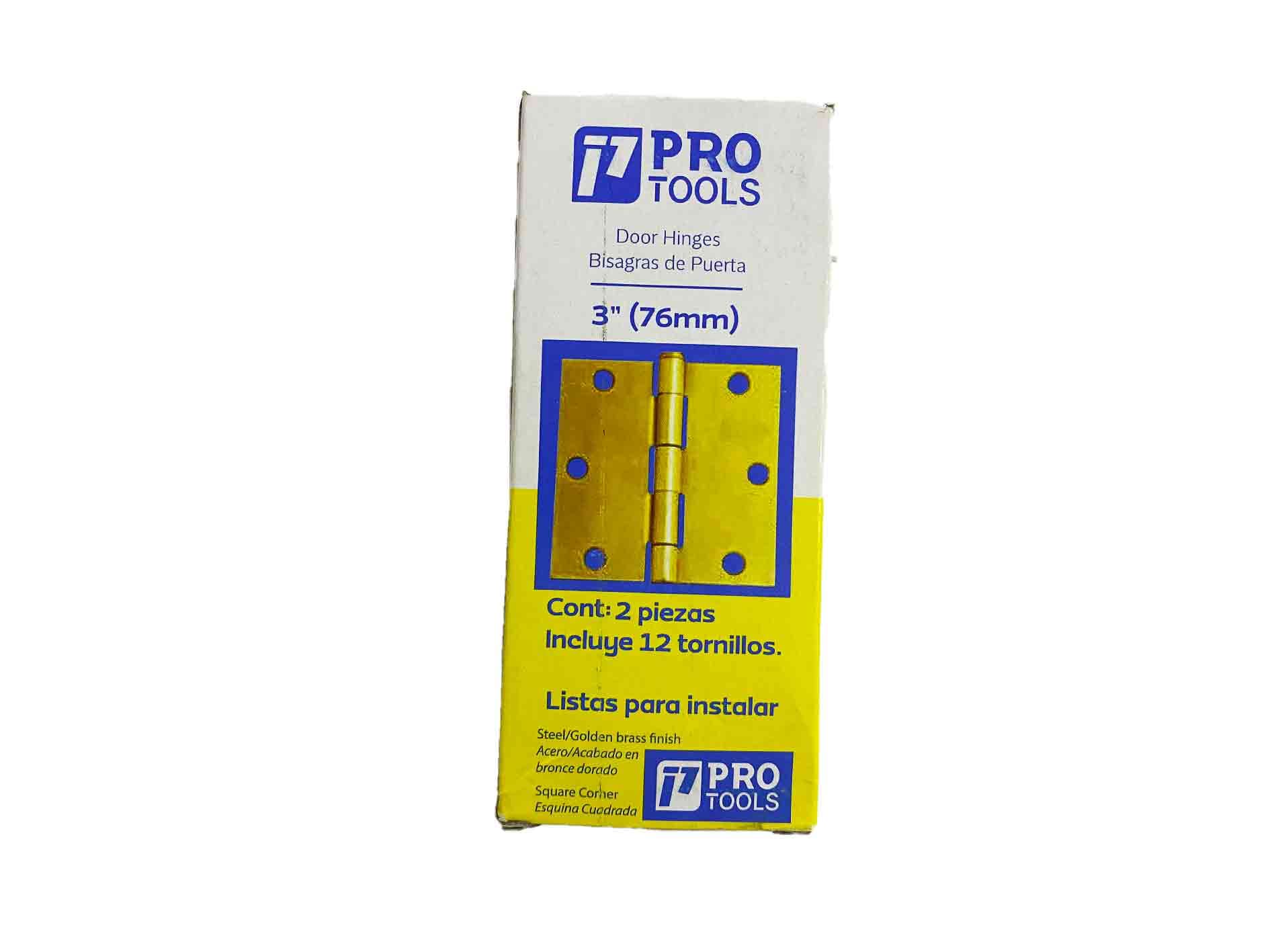 *OF PT BISAGRA 3X3 DORADA PROTOOLS T/STY(100XCJ) - 1