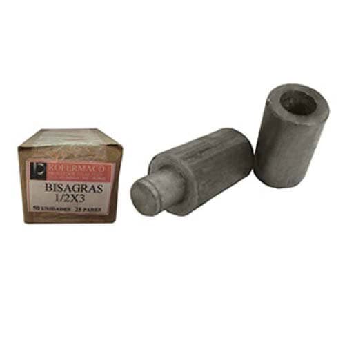 IMP BISAGRA TORNEADA 1/2X2 CJA (50PRS) - 1