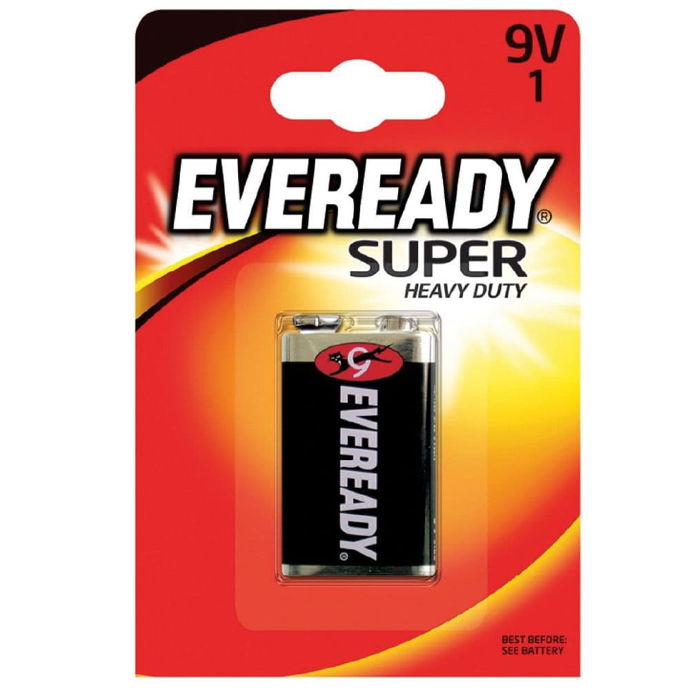 EVEREADY BATERIA CARBON 9V(24UxCJ) (9V-1) - 1