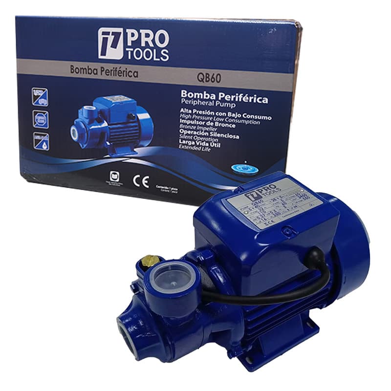 PT BOMBA 1/2 HP AGUA ELECT QB60 (6UxCJ) - 1