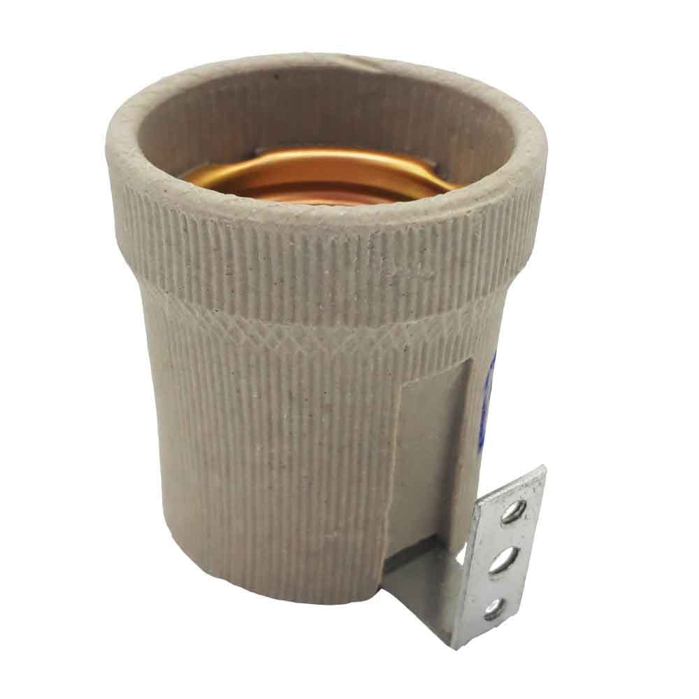 IMP BOQUILLA  PORCELANA E27 P/LAMP C/SOPORTE ( - 1
