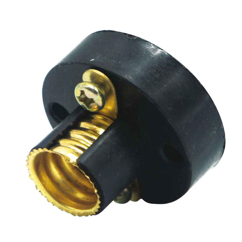 IMP BOQUILLA E12 PLASTICA NEGRA - 1