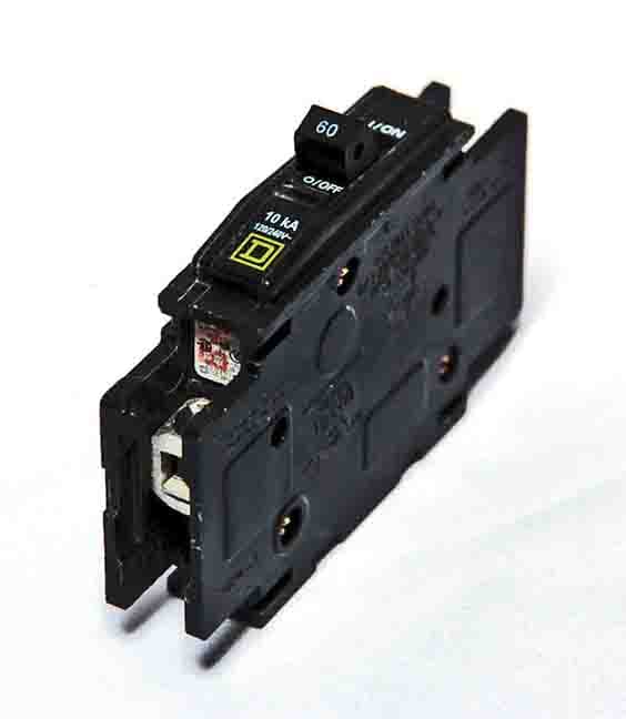 SQD BREAKER UNIPOLAR 10AMP (12UxCJ) - 1
