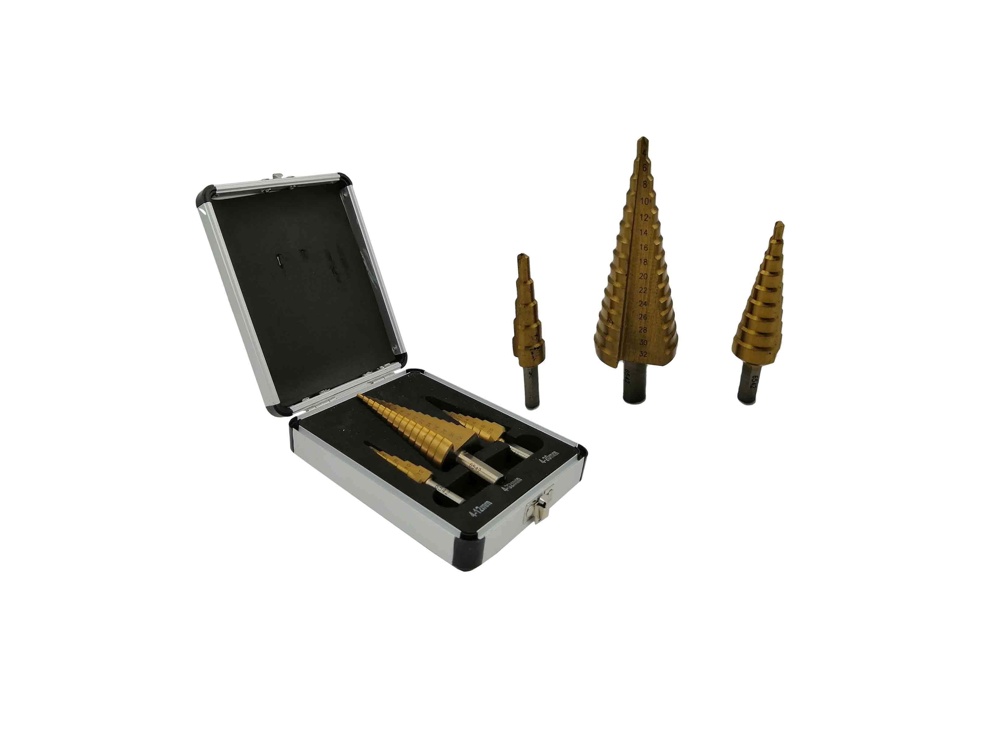 PT JGO BROCA ARBOL P/ACER 3PZ HSS (4mm-12/20/3 - 1