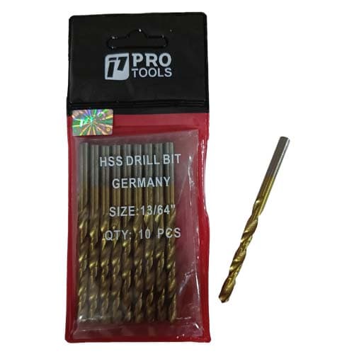 *OF PT BROCA 13/64 TITANIUM PROTOOLS GERMANY HSS (10U) - 1