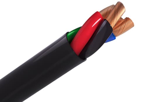 ELECTROCABLE CONCENTRICO 4X12 AWG THHN 100MT - 1