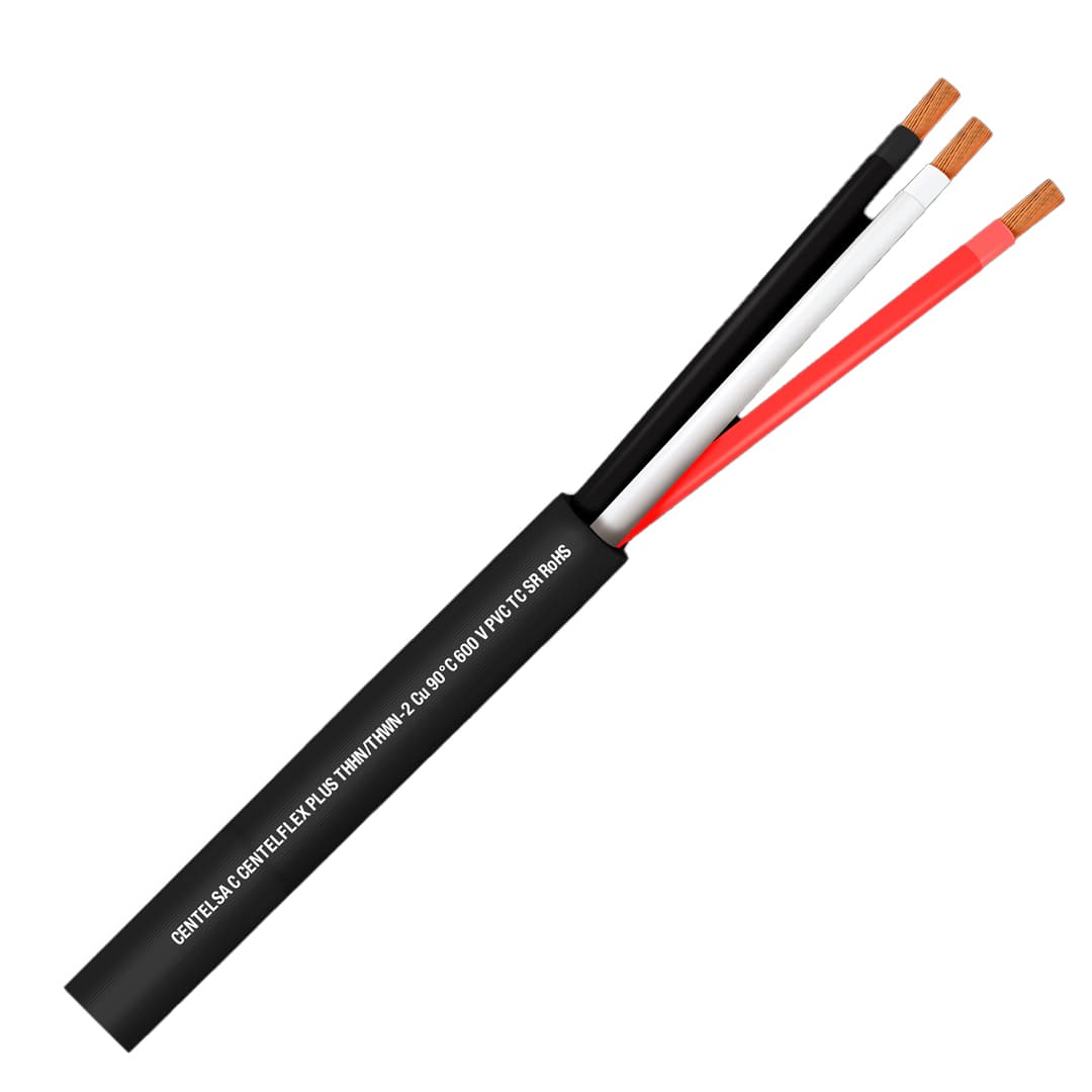 ELECTROCABLE CONCENTRICO 3X10 AWG THHN 100MT - 1