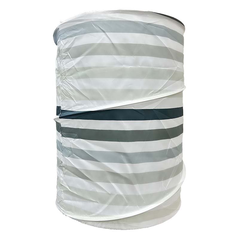 HO CESTA TELA P/ ROPA FRANJAS HORIZONTAL PLEGABLE - 1