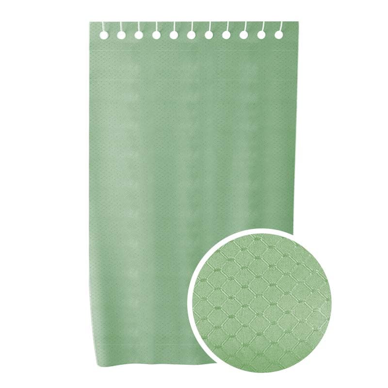 HO CORTINA TELA D/BANO VERDE 60983 - 1