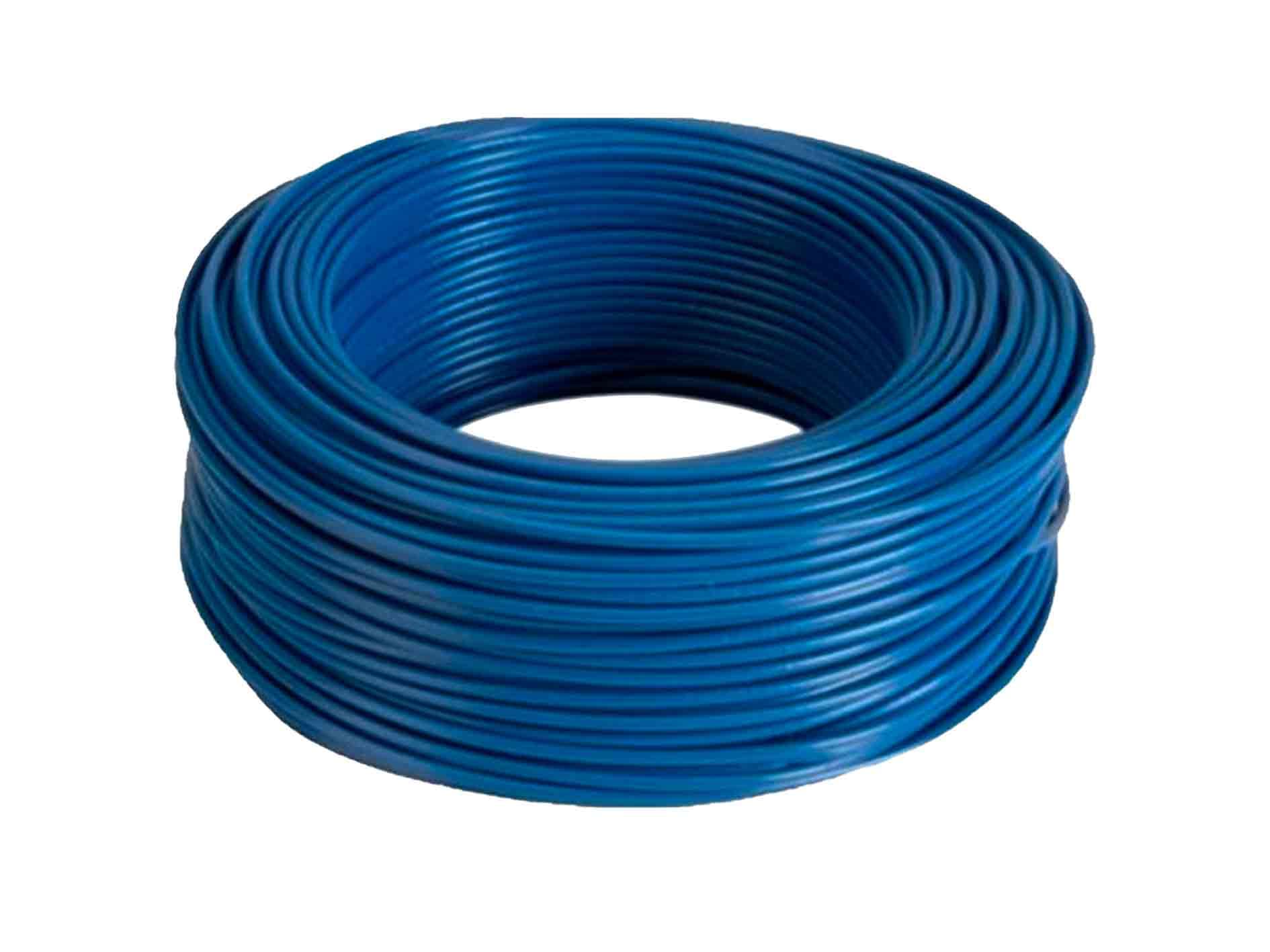 ELECTROCABLE SOLIDO #12 AZUL THHN 600V 90 - 1