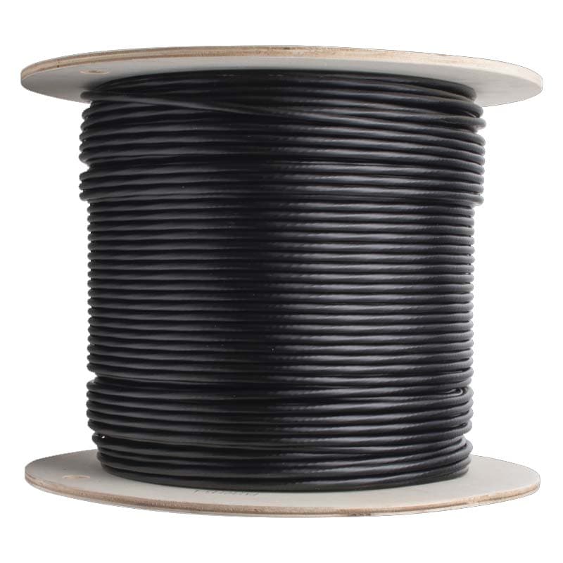ELECTROCABLE SOLIDO #10 NEGRO THHN 600V 90C 500M B - 1