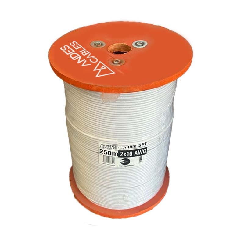 ANDES CABLES GEMELO 2X10  AWG 250MT - 1
