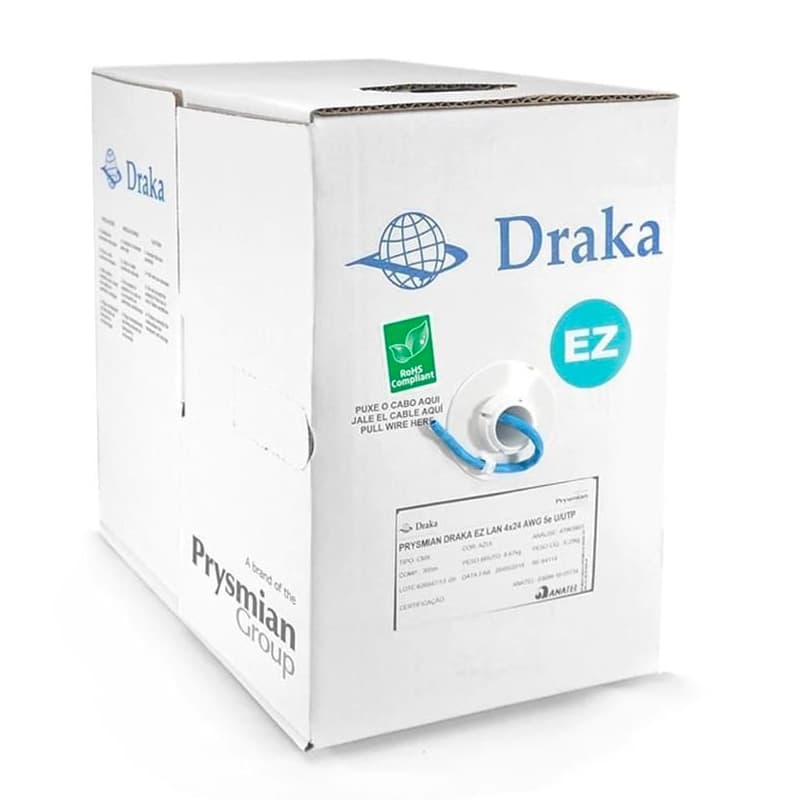 DRAKA CABLEC BLANCO UTP CAT5 305MTS - 1