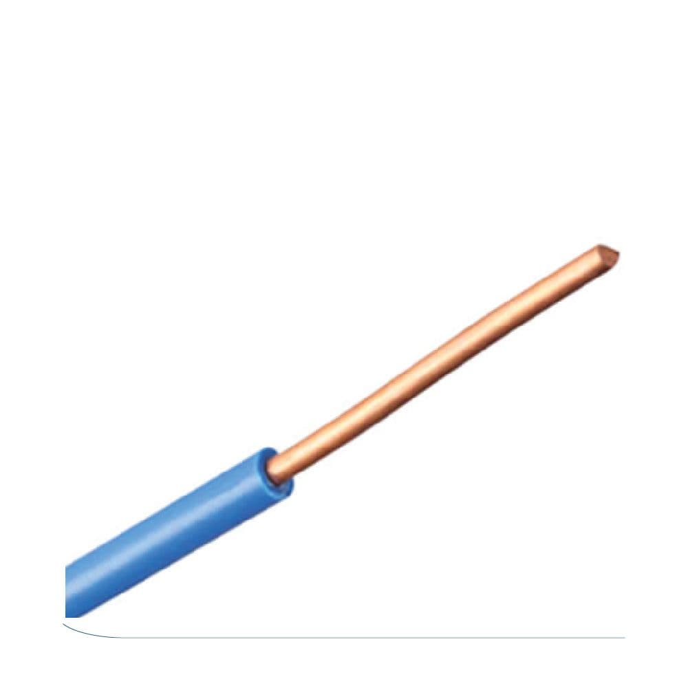 CABLEC SOLIDO #10 AZUL THHN 100MT - 1