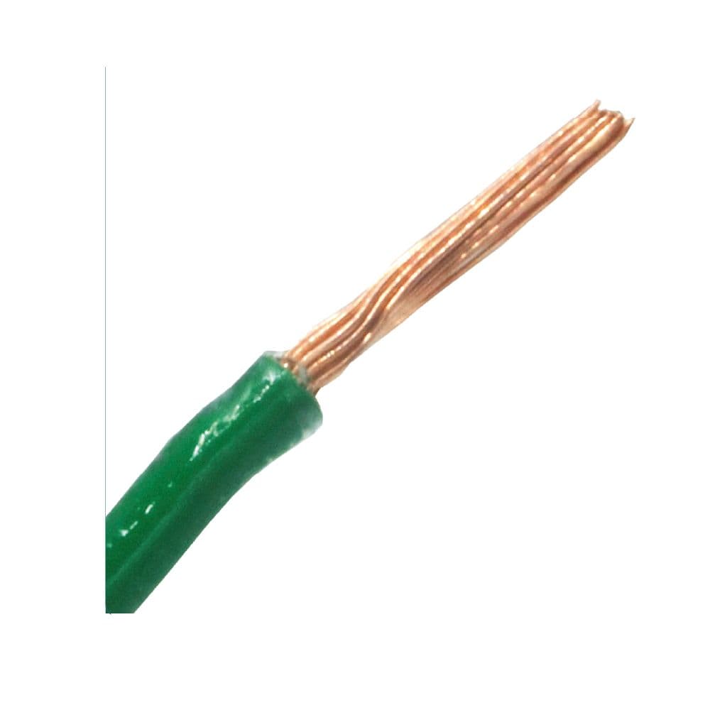 CABLEC FLEXIBLE #10 VERDE THHN 100MT - 1