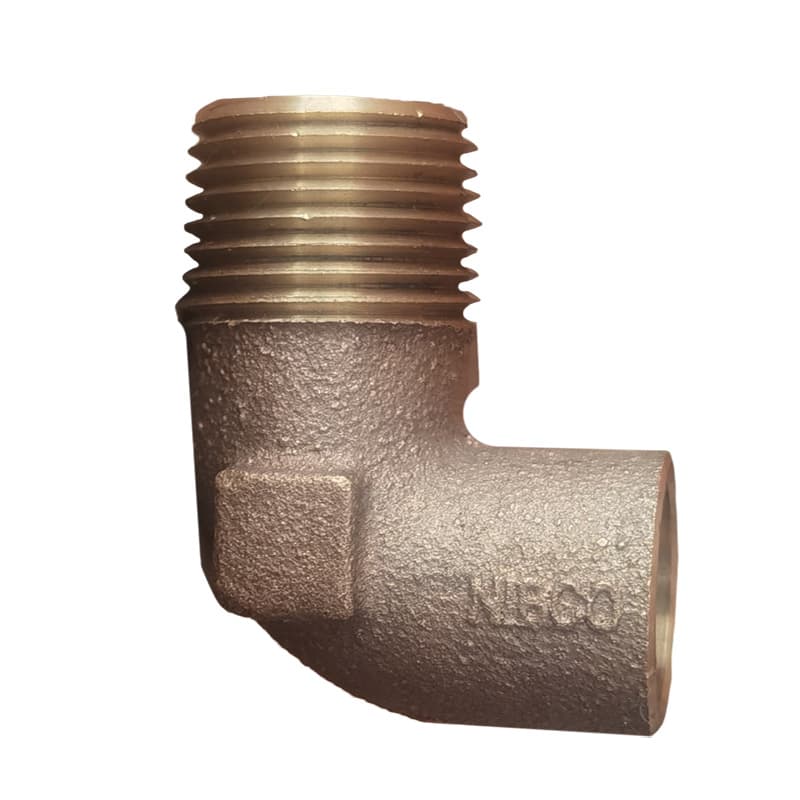*LQ NIBCO CODO BRONCE 3/4X90º SO-HE 1U ( - 1