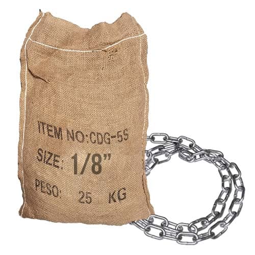 IMP CADENA GALV. 1/8 SACO (25KG) (114 MT APROX) - 1
