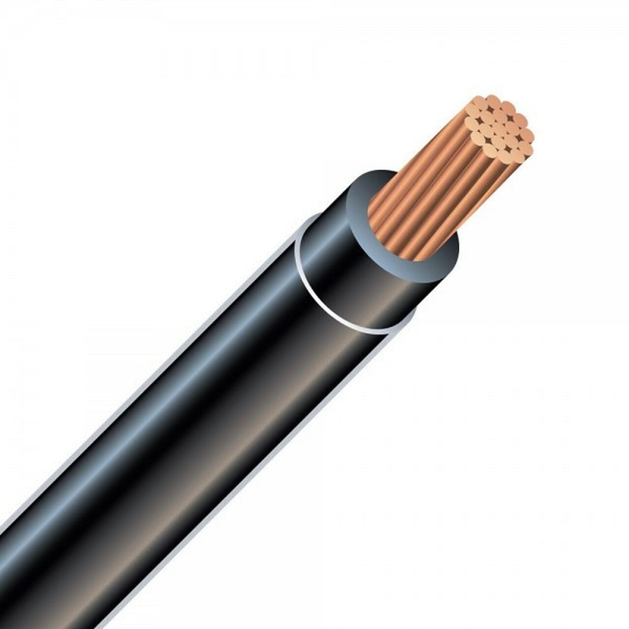 CABLEC CABLEADO #2 7H NEGRO AWG 100MT - 1