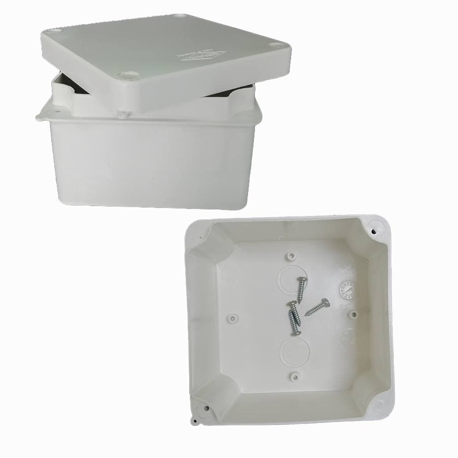INDUMA CAJA PASO PLAST. 10CMX10CM BL (204UxCJ) - 1