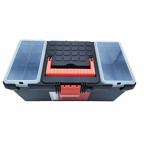 IMP CAJA HERRAM 16 PLAST. NEGRA - 1