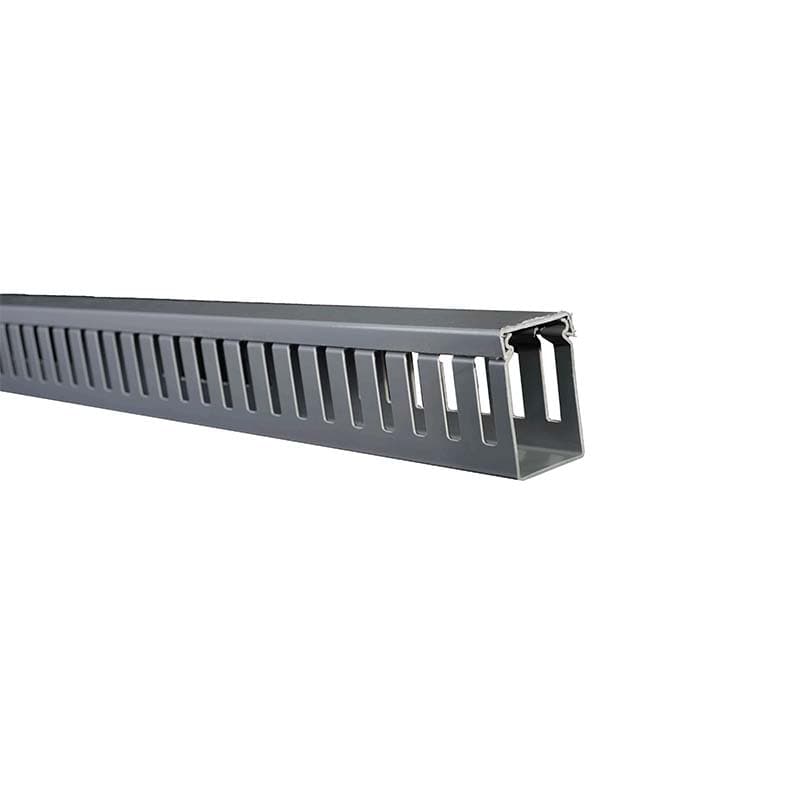 DEXSON CANALETA RANURADA 40X60 GRIS - 1